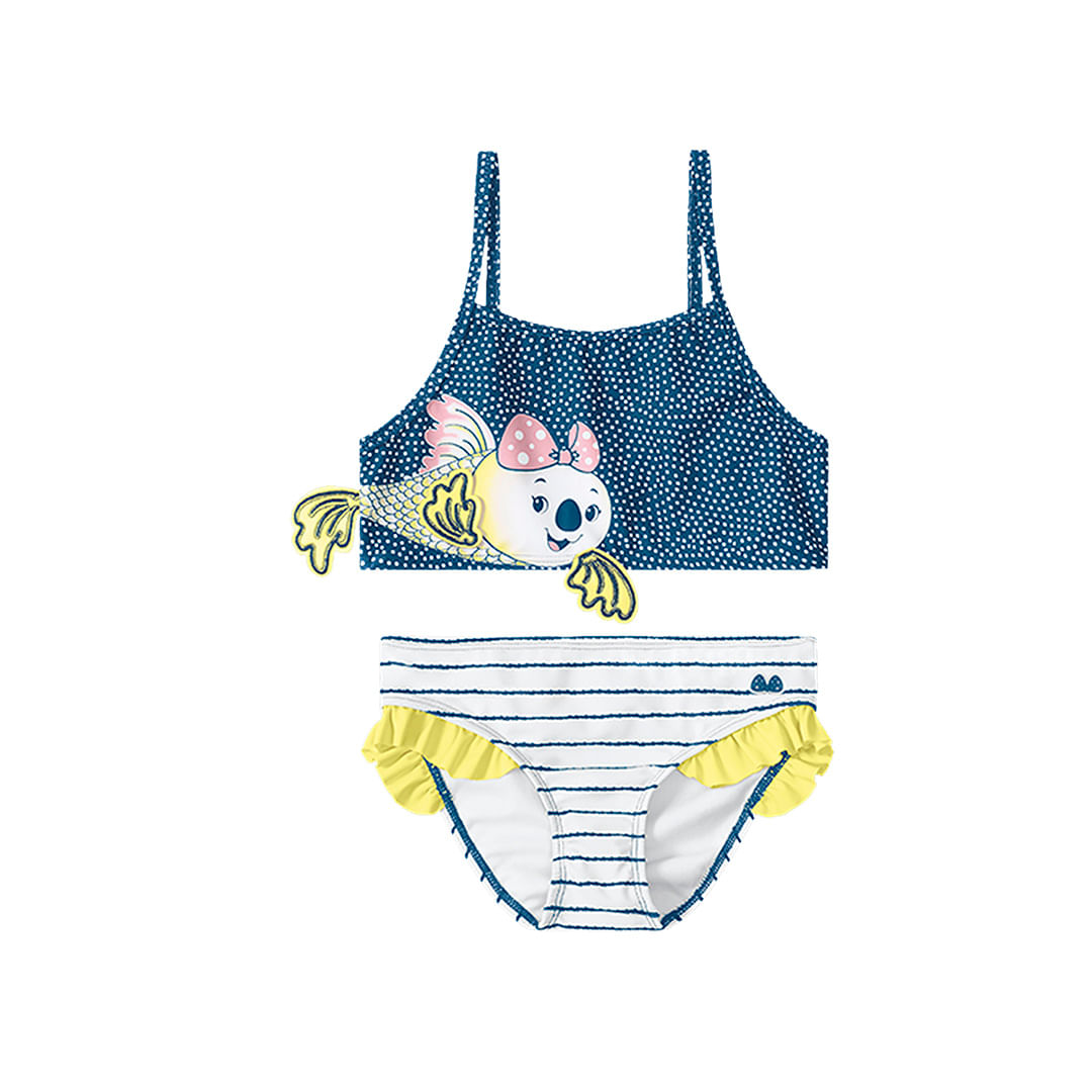 Biquini Lilica Ripilica Azul Menina