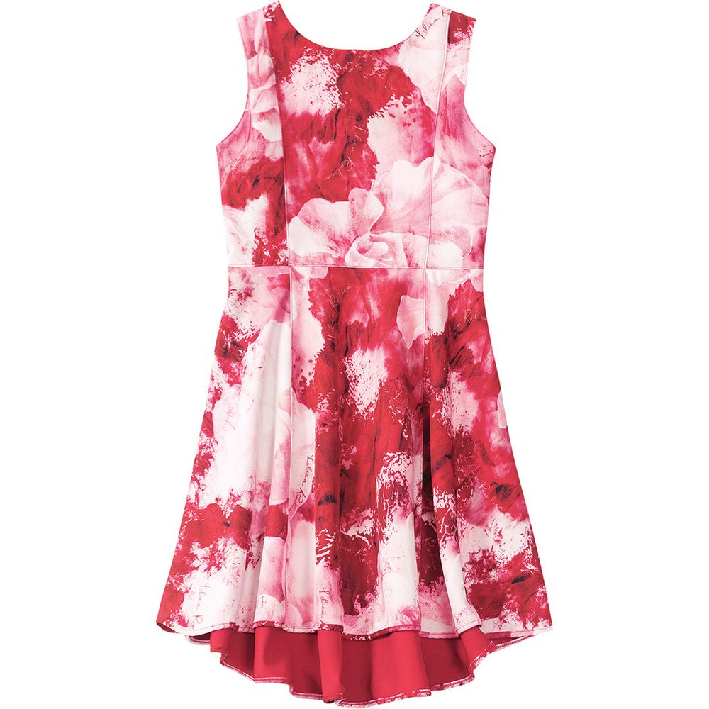 vestido lilica vermelho