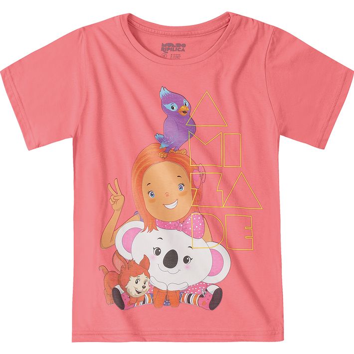 Camiseta-Mundo-Ripilica-Rosa-Menina-e-Menino