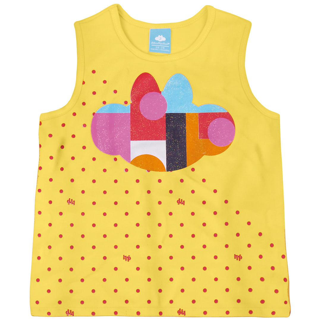 blusa regata para bebe