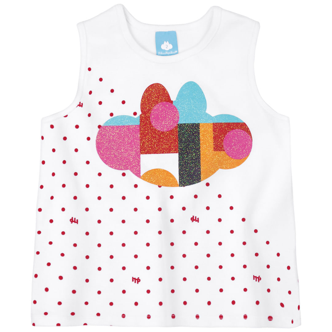 blusa regata para bebe