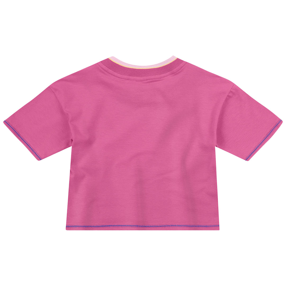 blusa com rosa