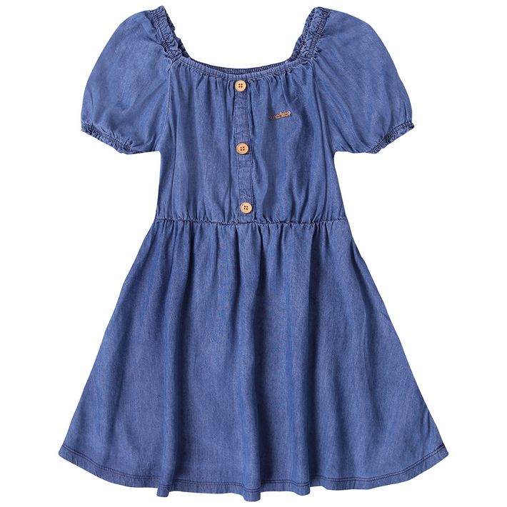Vestido-Infantil-Menina-Rodado---Azul