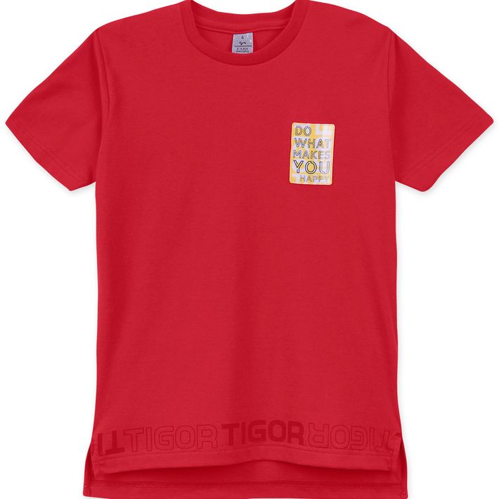 Camiseta-Infantil-Menino---Vermelho