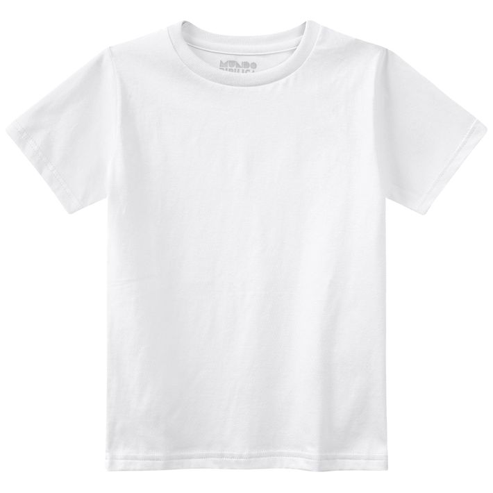 Camiseta-Infantil-Menina-Menino---Branco---1