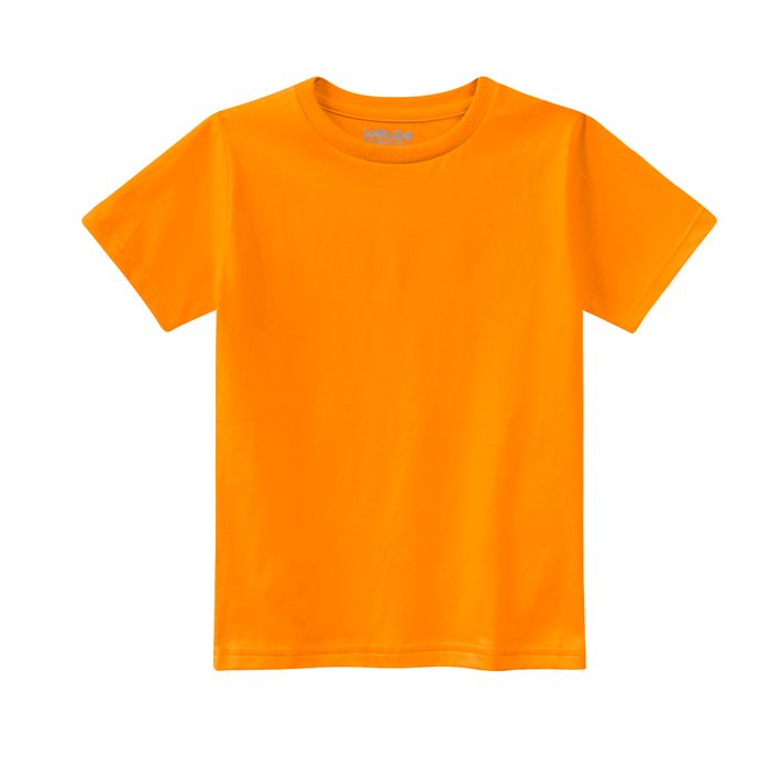 Camiseta-Infantil-Menina--Menino---Laranja---1