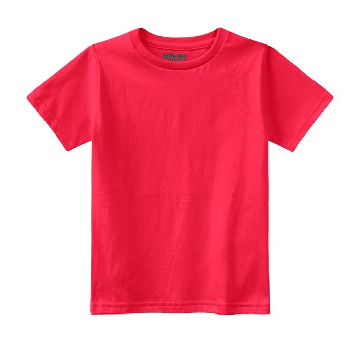 Camiseta-Infantil-Menina-Menino---Vermelho---1