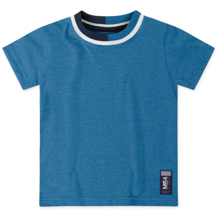 Camiseta-Infantil-Menino---Azul