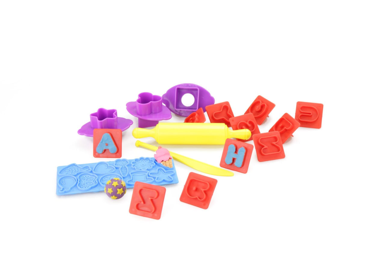 Play-Doh Blocks - Conjunto Blocos Letras e Números