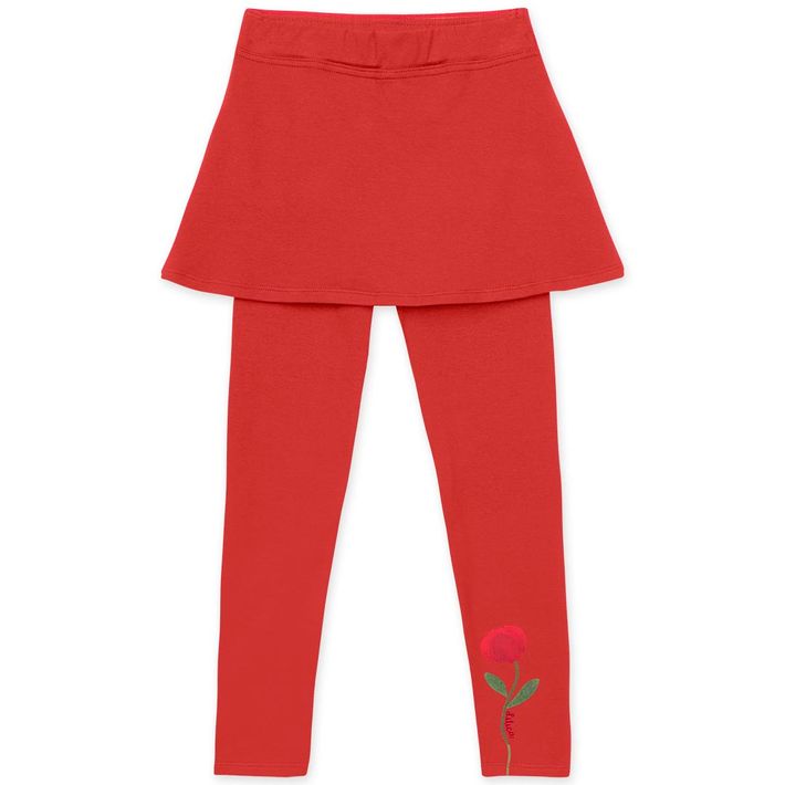 Calca-Legging-Infantil-Menina---Vermelho