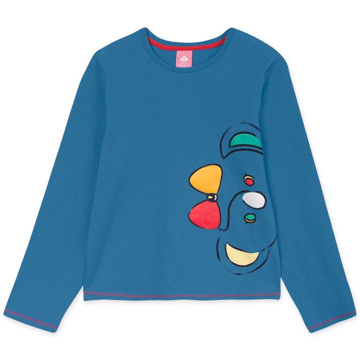 Blusa-Infantil-Menina-Manga-Longa---Azul