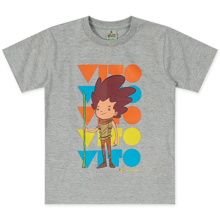 Camiseta-Vito-Manga-Curta-Malha-Menina-Menino-Mundo-Ripilica