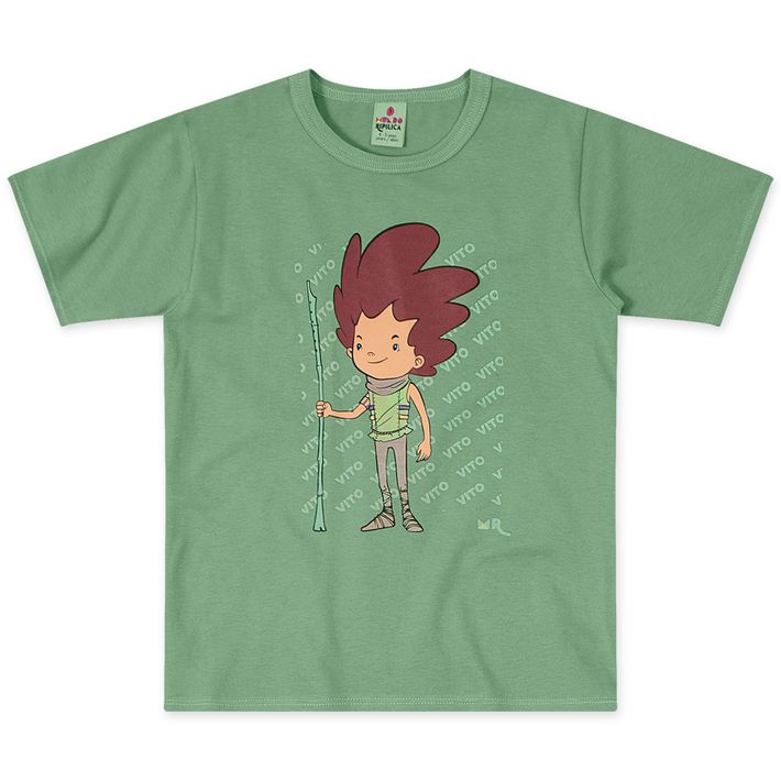 Camiseta-Vito-Manga-Curta-Malha-Menina-Menino-Mundo-Ripilica