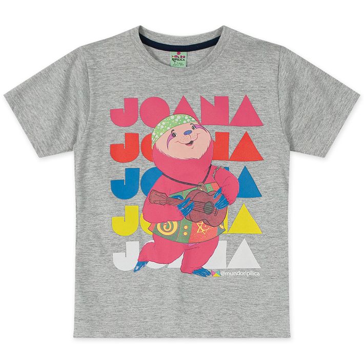 Camiseta-Joana-Manga-Curta-Malha-Menina-Menino-Mundo-Ripilica
