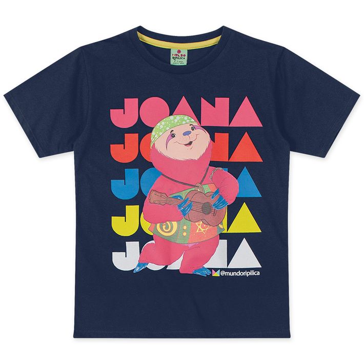 Camiseta-Joana-Manga-Curta-Malha-Menina-Menino-Mundo-Ripilica