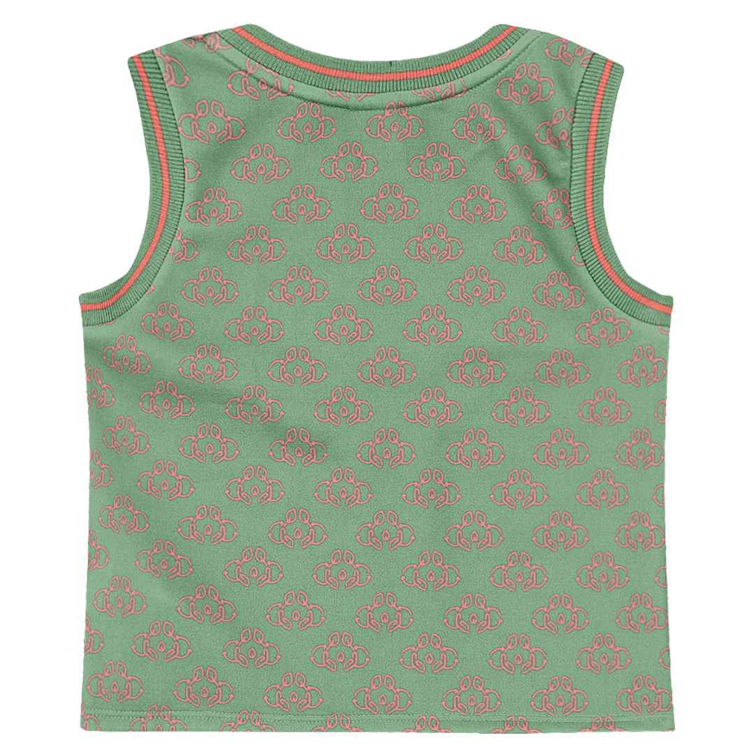 Regata Cropped Malha Menina Lilica