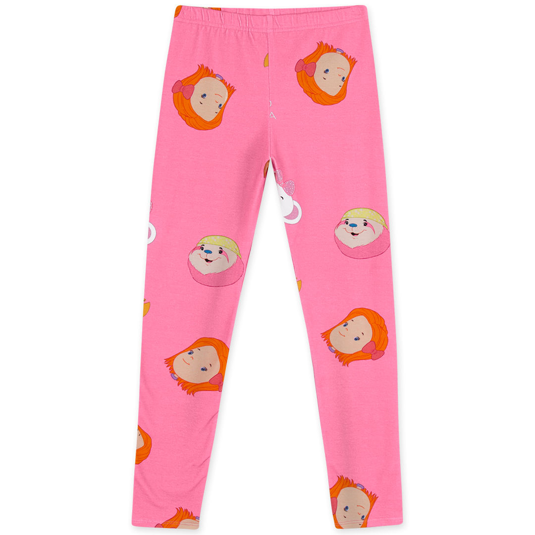 Conjunto Curto Malha Menina Mundo Ripilica