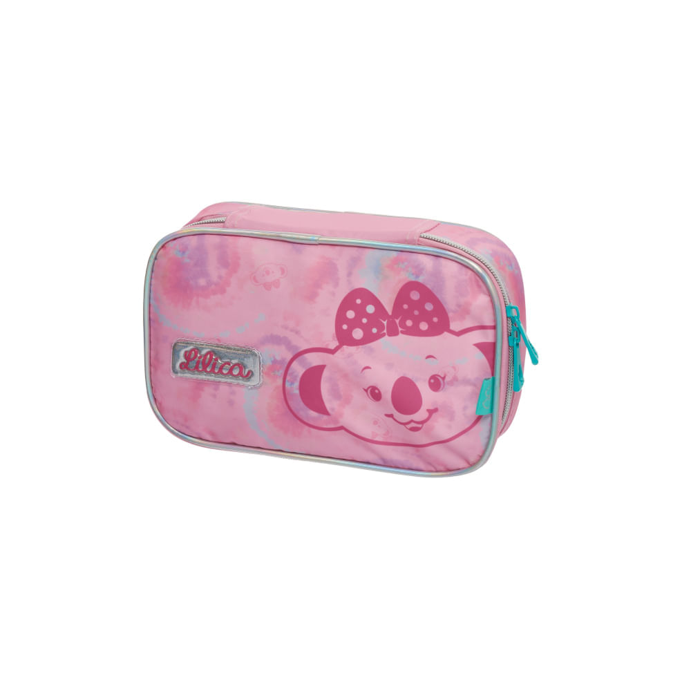 Estojo Com Divisórias Feminino Tie-Dye Lilica