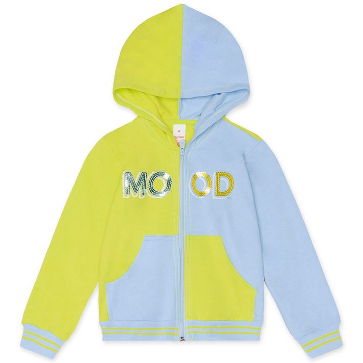 Jaqueta-Bicolor-Com-Capuz-Moletom-Infantil-Feminina-Marisol