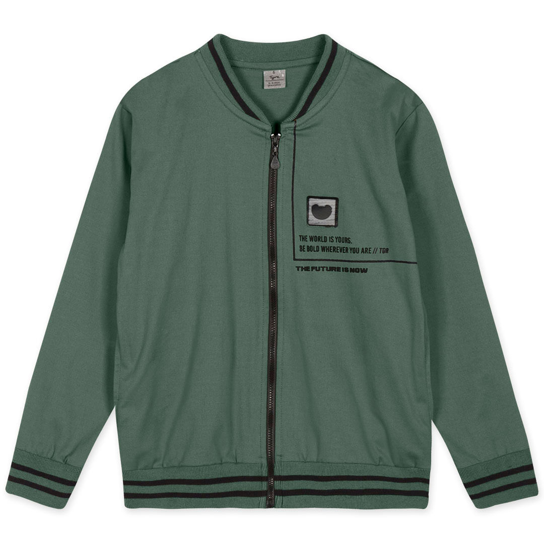 Jaqueta Masculina Infantil Tigor Tigor Tigre Clube Marisol