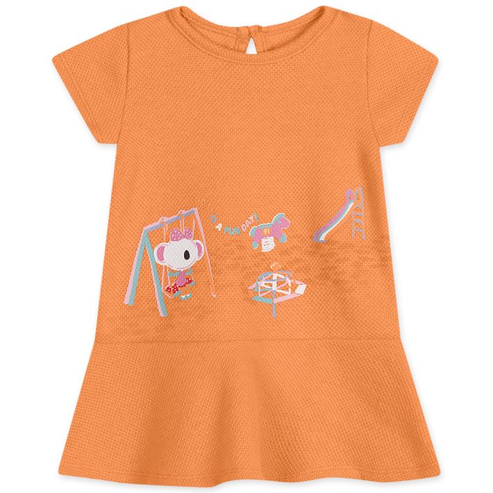 Vestido-Manga-Curta-Antiviral-Feminino-Bebe-Lilica