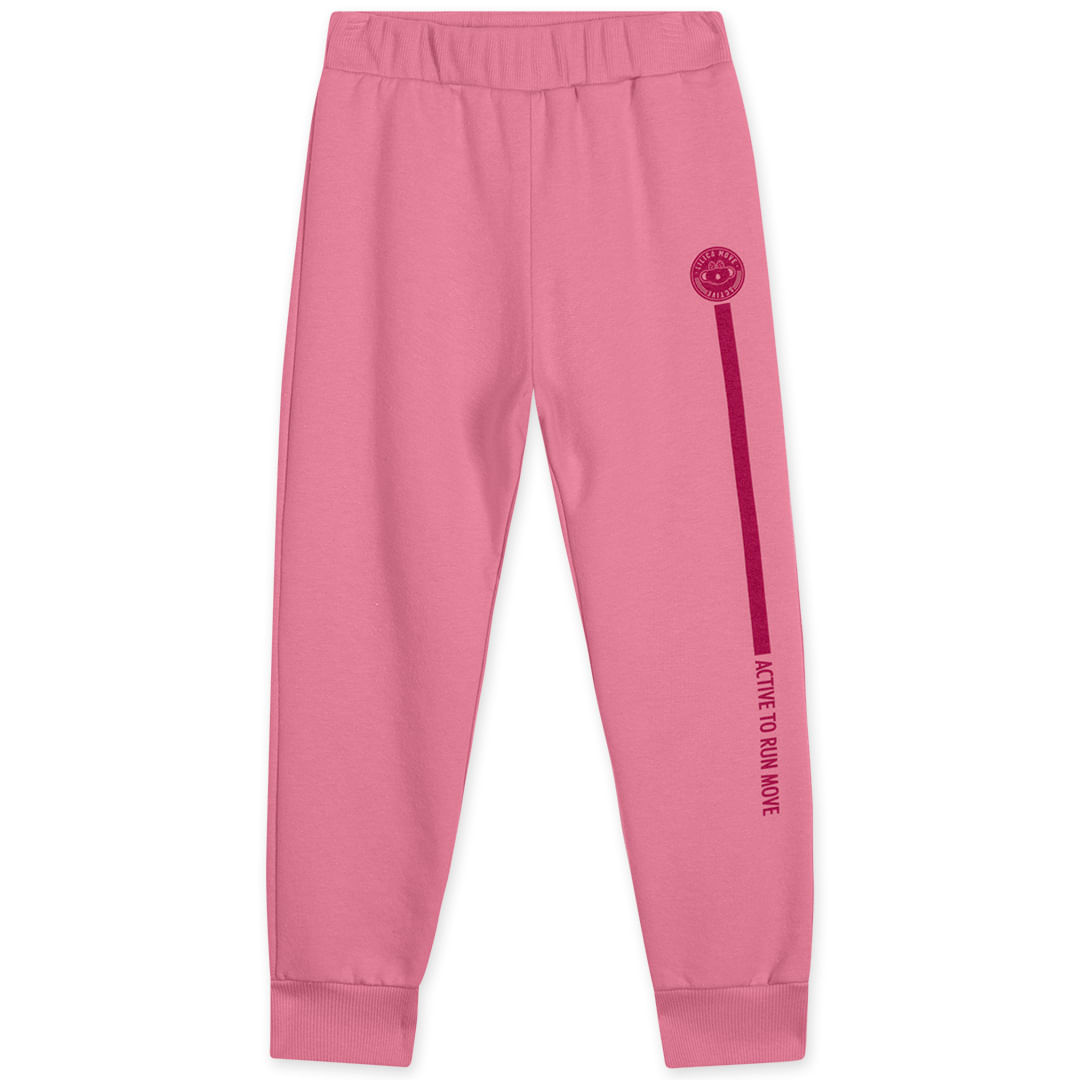 Calça Moletom Feminina Infantil Lilica Lilica Ripilica Clube