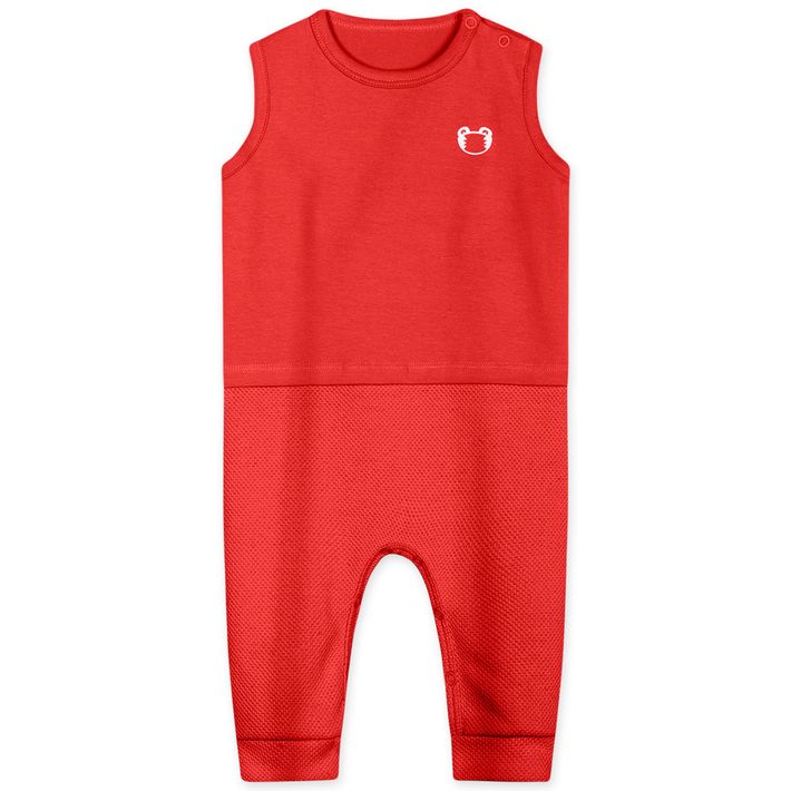 Macacao-Curto-Antiviral-Com-Babador-Masculino-Bebe-Tigor