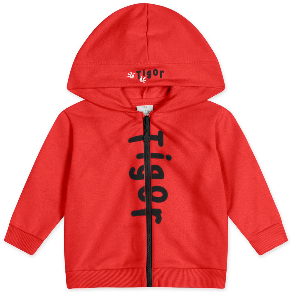Jaqueta Com Capuz Moletom Antiviral Masculina Bebê Tigor Tigor T