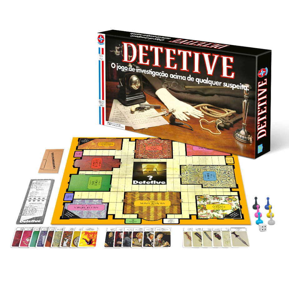 Jogo Detetive Retrô - Estrela - Clube Marisol