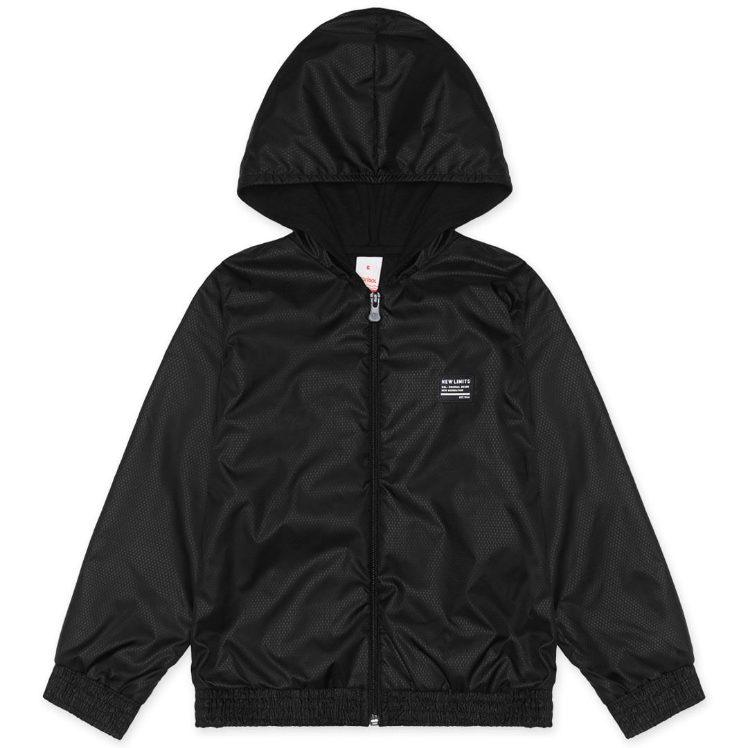 Jaqueta Corta-Vento Com Capuz Masculina Infantil Marisol Marisol