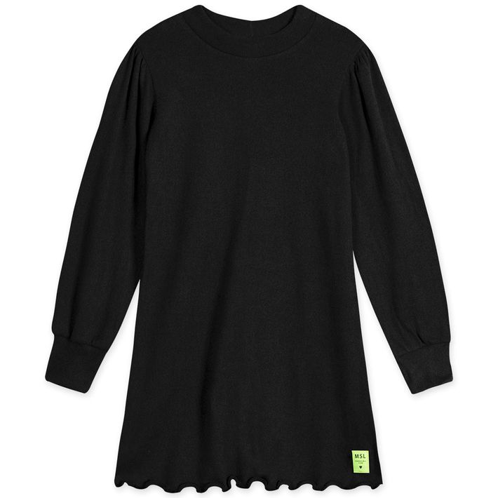 Vestido-Trico-Manga-Longa-Feminino-Infantil-Marisol