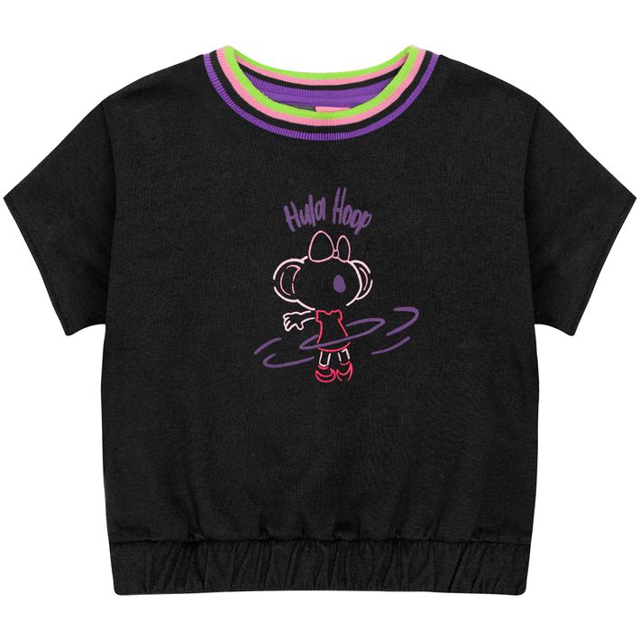 Blusa-Manga-Curta-Feminina-Infantil-Lilica