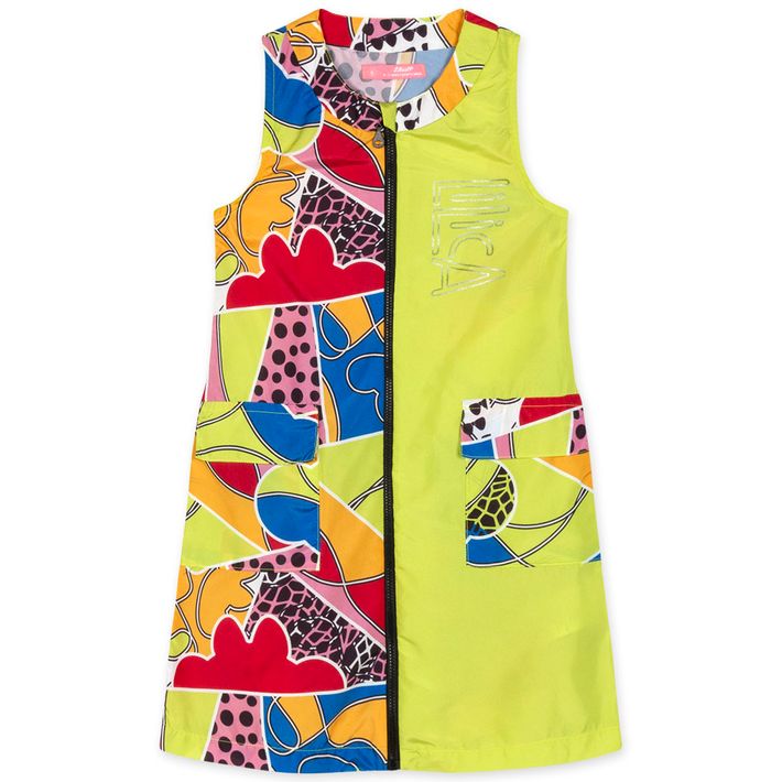 Vestido-Curto-Com-Repelencia-a-Agua-Infantil-Feminino-Lilica