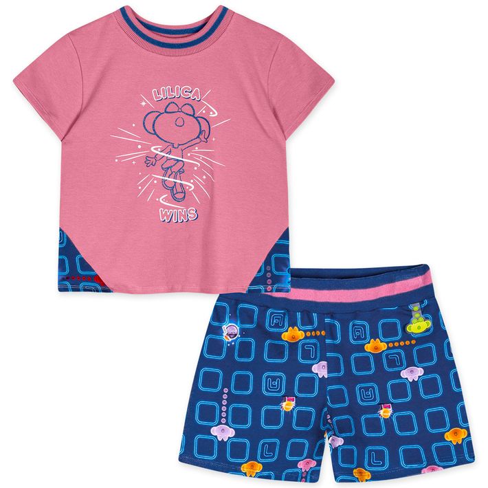 Conjunto-Curto-Infantil-Feminino-Lilica