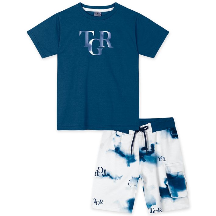 Conjunto-Curto-Moletom-Infantil-Masculino-Tigor