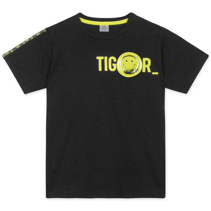Camiseta-Com-Estampa-Interativa-Manga-Curta-Infantil-Masculina-Tigor