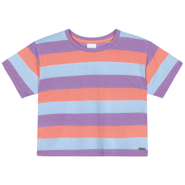 Blusa-Cropped-Listrada-Antiviral-Manga-Curta-Malha-Menina-Marisol