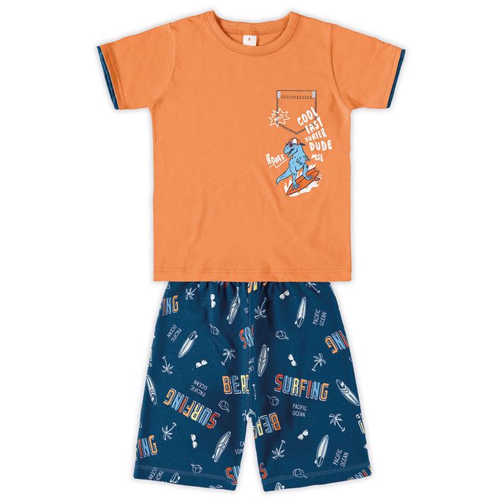 Conjunto-Curto-Dinossauro-Moletom-Infantil-Masculino-Marisol-Play