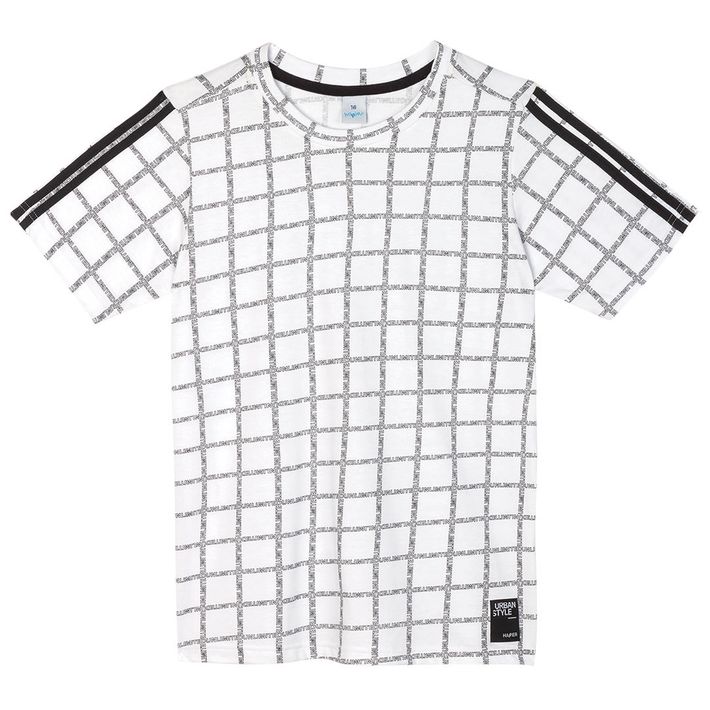 Camiseta-Quadriculada-Manga-Curta-Juvenil-Masculina-Hapier