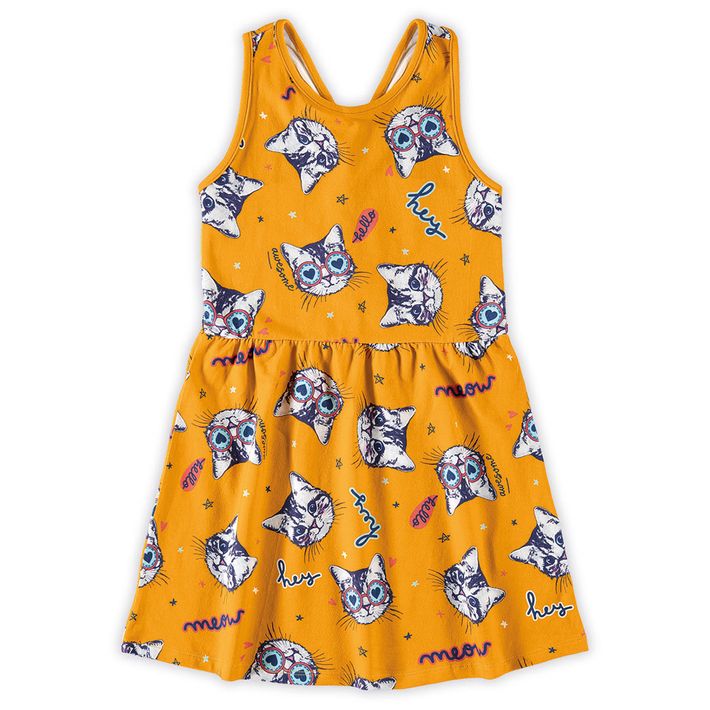 Vestido-Curto-Gatinhos-Infantil-Feminino-Marisol-Play