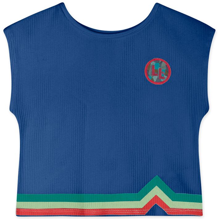 Blusa-Manga-Curta-Infantil-Feminina-Lilica