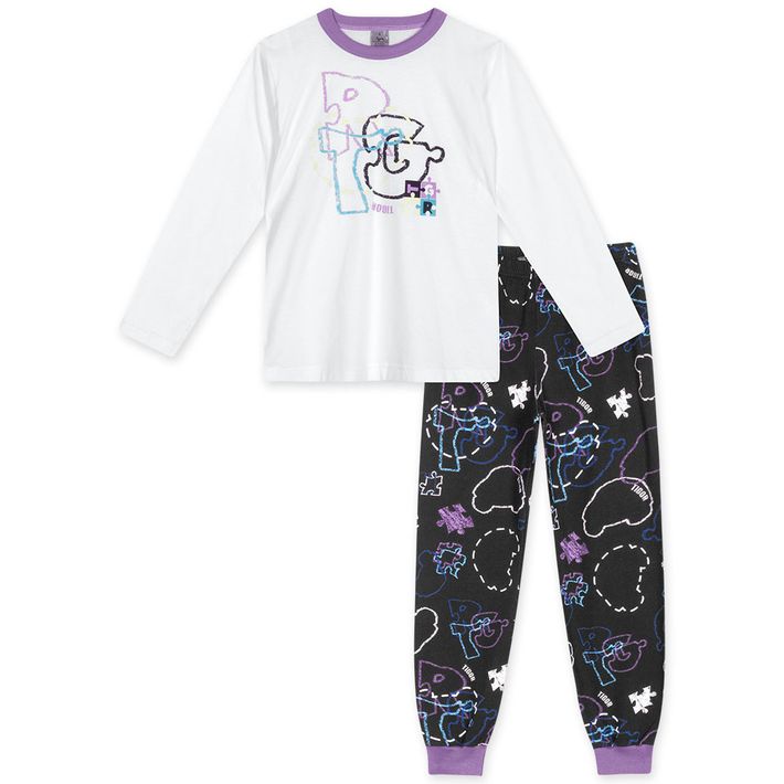 Pijama-Longo-Brilha-no-Escuro-Infantil-Masculino-Tigor
