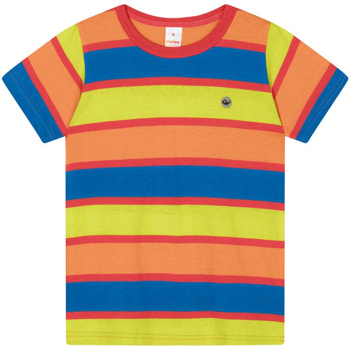 Camiseta-Listrada-Manga-Curta-Antiviral-Infantil-Masculina-Marisol