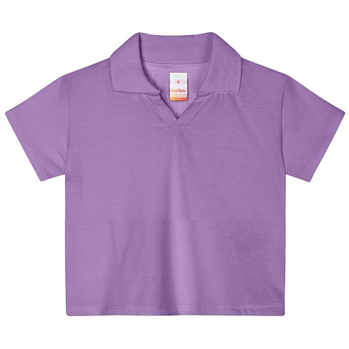 Blusa-Polo-Cropped-Manga-Curta-Infantil-Feminina-Marisol