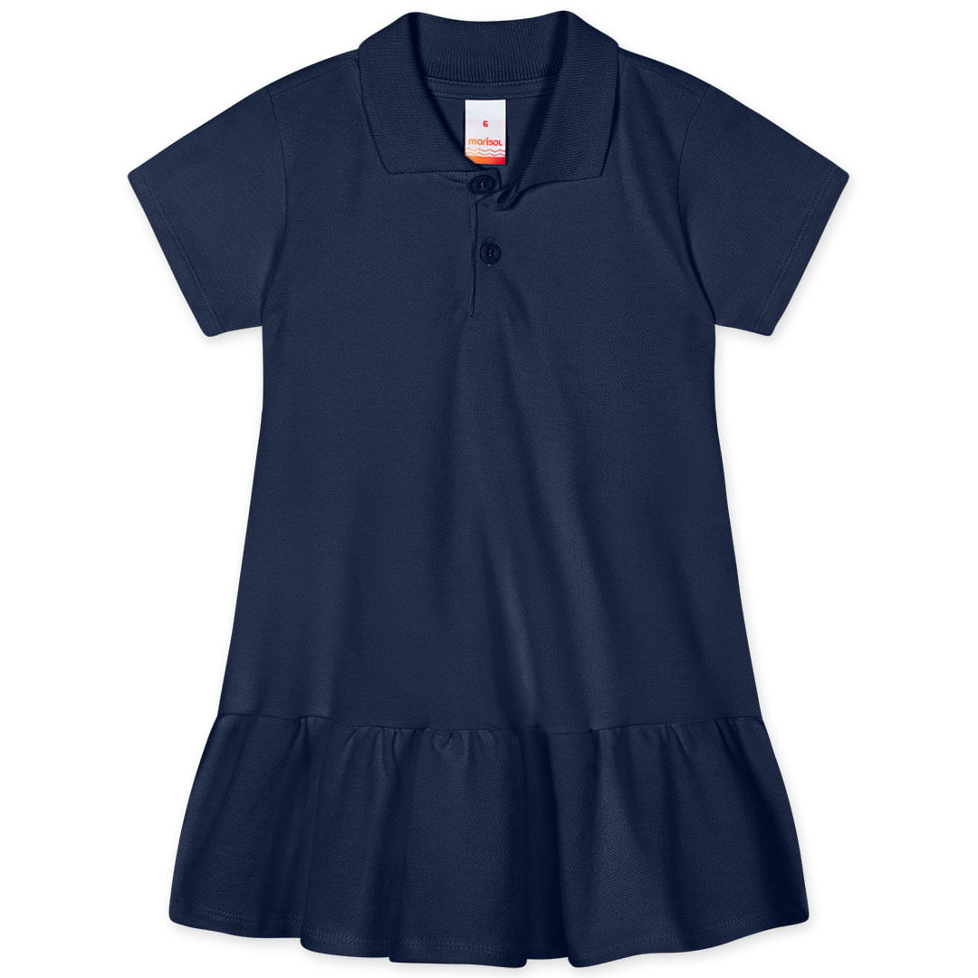 Vestido Infantil Vestido Polo Lilica Ripilica Vestido Midi