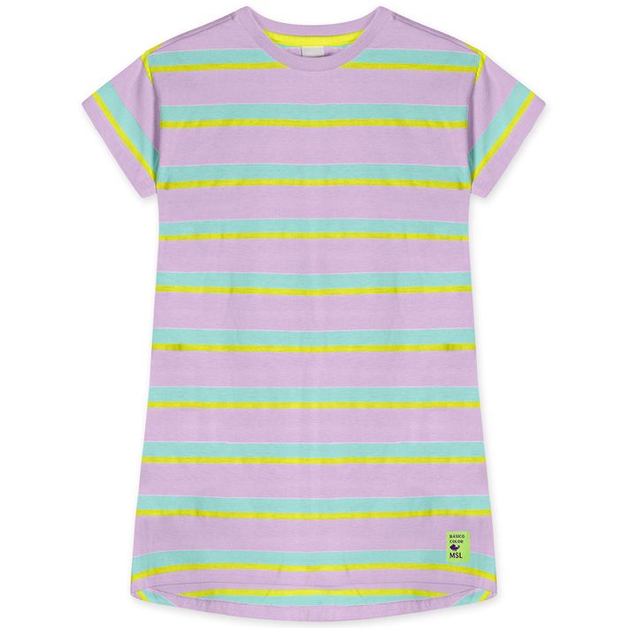 Vestido-Antiviral-Manga-Curta-Infantil-Feminino-Marisol