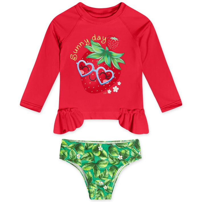 Conjunto-de-Praia-Manga-Longa-Com-Protecao-Solar-Infantil-Feminino-Marisol