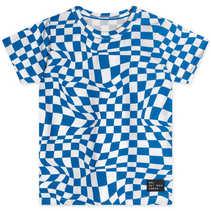 Camiseta-Xadrez-Manga-Curta-Infantil-Masculina-Marisol