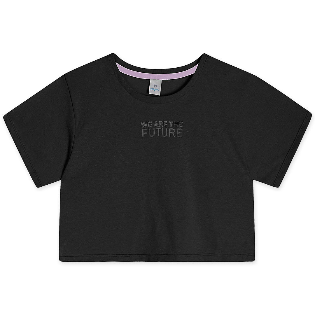 Conjunto Curto Moletom Feminino Juvenil Hapier