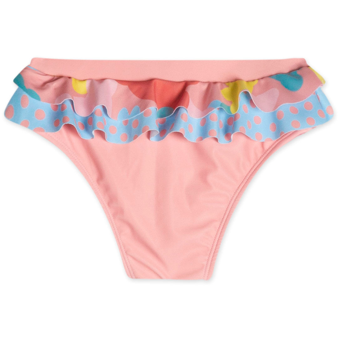 Conjunto de Praia Manga Longa Com Proteção Solar Infantil Feminino Lilica